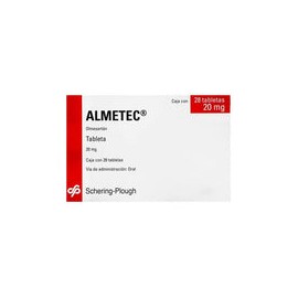 ALMETEC 20 MG 28 TAB