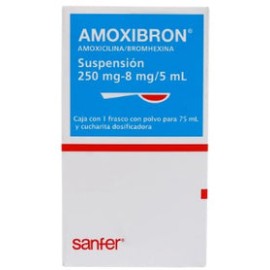 AMOXIBRON 250 MG 75 ML SUSP