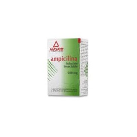 AMPICILINA 500MG SOL INY FA LGEN