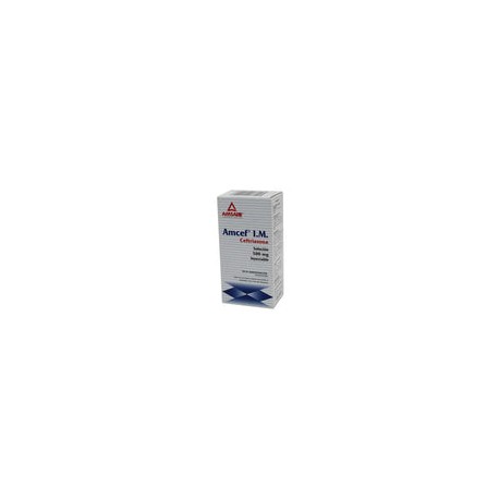 AMCEF IM CEFT500MG SI FA2ML LGEN