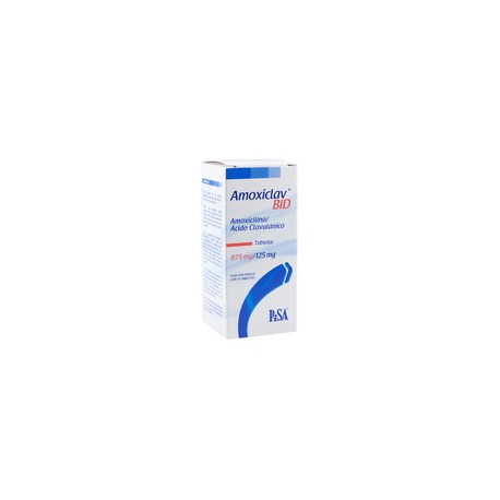 AMOXICLAV BID 875/125MG 14TAB