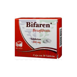 BEZAFIBRATO 200MG 30TAB REC LGEN