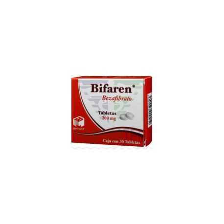 BEZAFIBRATO 200MG 30TAB REC LGEN