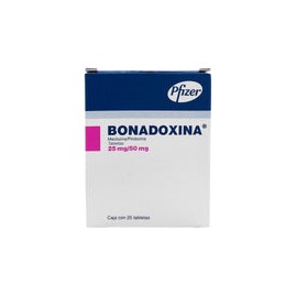 BONADOXINA 25 MG TAB 25