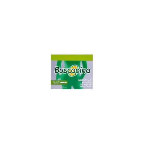 BUSCAPINA 20 MG 3X1 ML AMP