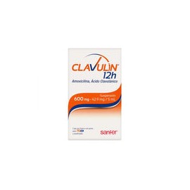 CLAVULIN 12H 600/42.9 MG 70ML SUSP