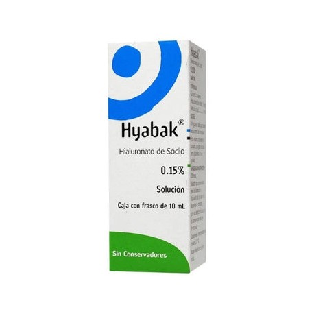 HYABAK 0.15% SOL OFT 10 ML