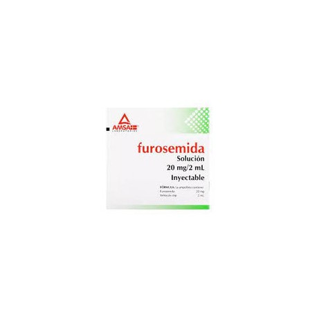 FUROSEMIDA 20MG S INY 5X2ML LGEN
