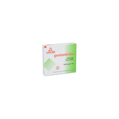 GENTAMICINA 160MG AMP 5X2ML LGEN