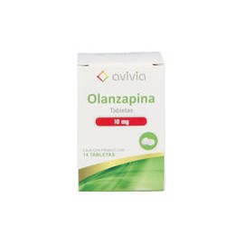 OLANZAPINA 10MG FCO 14 TAB  LGEN