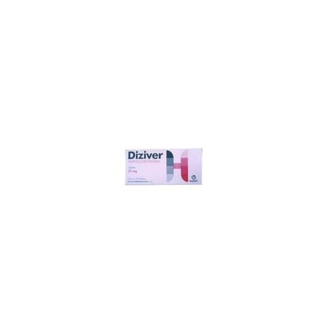 DIZIVER 20 TAB 25 MG